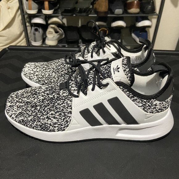 adidas xplr white black